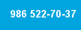 986 522-70-37 986 522-70-37